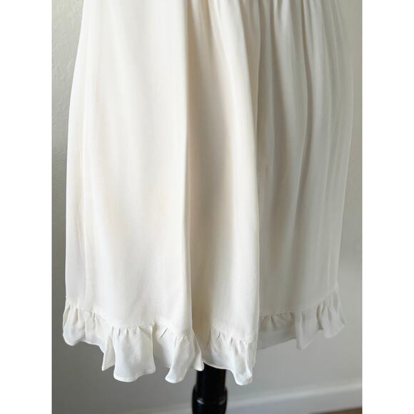 Reformation Christine White Dress Size 8 - Picture 10 of 12